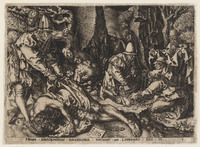 KG 00670
<br/>
Overval op een man
<br/>
<em>Aldegrever, Heinrich (1502 - 1555/61) - kopie naar</em>